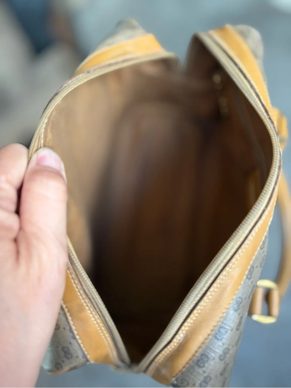 Vintage Gucci Mini Monogram Boston Bag